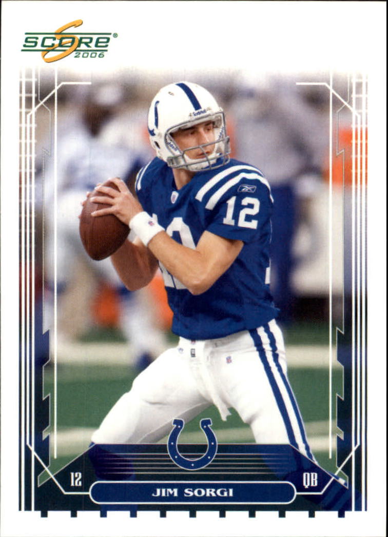 2006 Score Football Card Pick (Base) 1-248