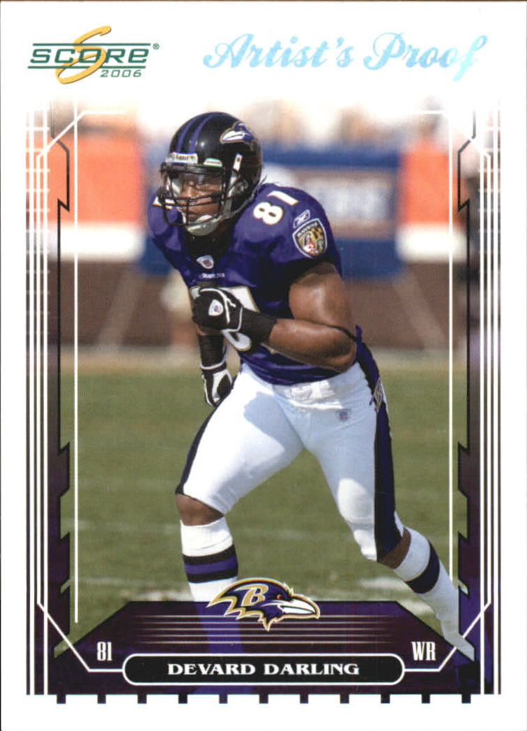 2006 Score Artist's Proof #24 Devard Darling