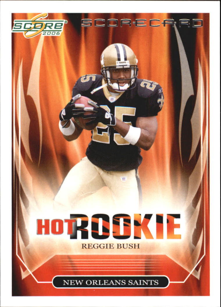 2006 Score Hot Rookies Scorecard #4 Reggie Bush