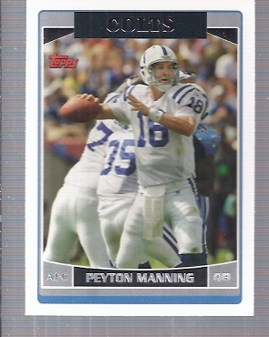 2006 Topps #51 Peyton Manning