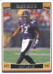 2006 Topps #163 Ray Lewis