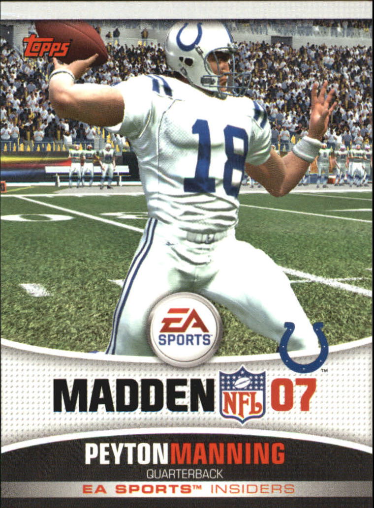 2006 Topps EA Sports Madden #9 Peyton Manning