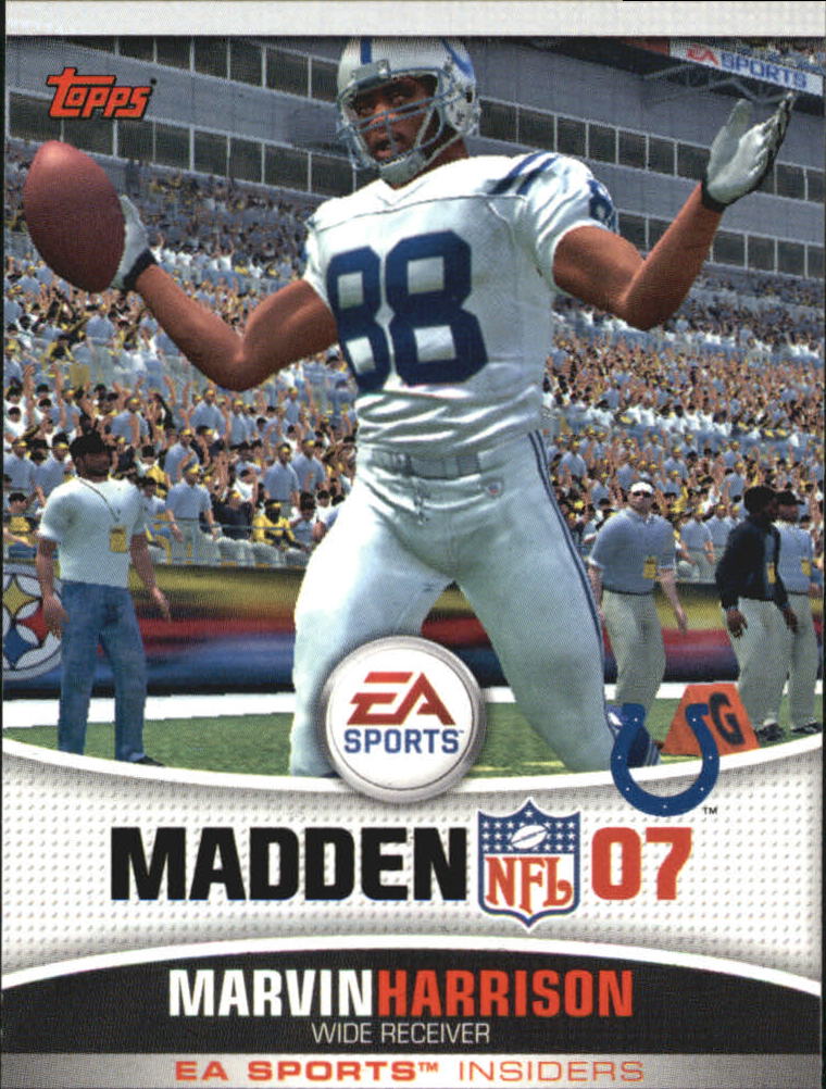 2006 Topps EA Sports Madden #18 Marvin Harrison