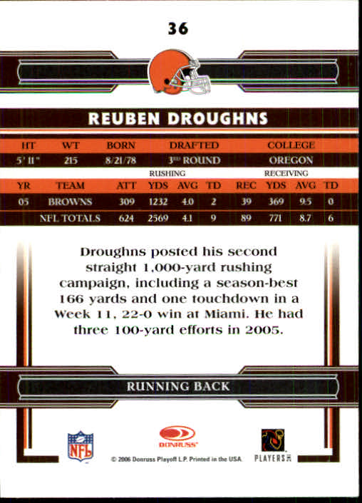 A3093- 2006 Donruss Threads Fb Carte 1-220 + Inserti -si Pick- 15 + Gratis US - Foto 71 di 317