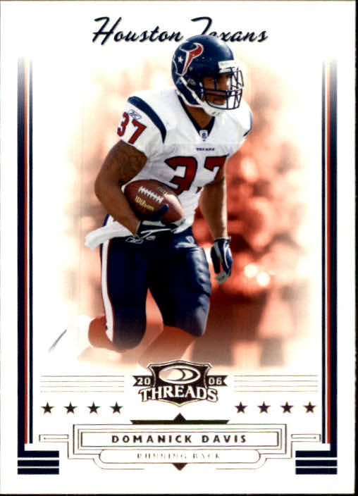 A3093- 2006 Donruss Threads Fb Carte 1-220 + Inserti -si Pick- 15 + Gratis US - Foto 92 di 317