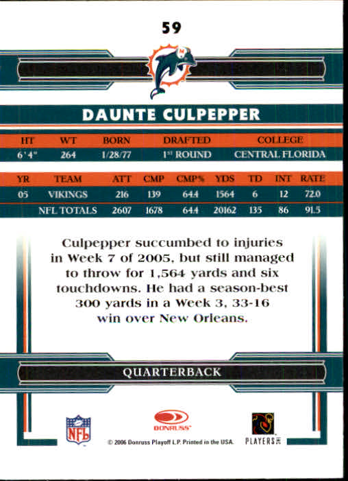 A3093- 2006 Donruss Threads Fb Carte 1-220 + Inserti -si Pick- 15 + Gratis US - Foto 113 di 317