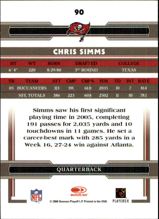 A3093- 2006 Donruss Threads Fb Carte 1-220 + Inserti -si Pick- 15 + Gratis US - Foto 173 di 317