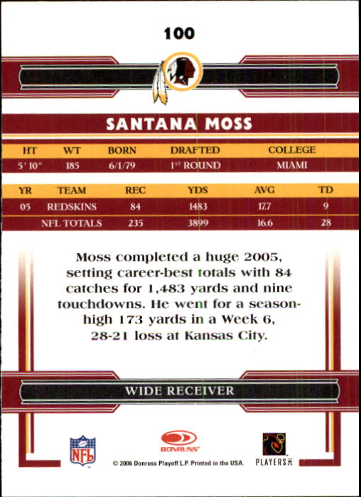 A3093- 2006 Donruss Threads Fb Carte 1-220 + Inserti -si Pick- 15 + Gratis US - Foto 193 di 317