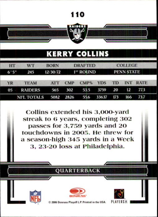 A3093- 2006 Donruss Threads Fb Carte 1-220 + Inserti -si Pick- 15 + Gratis US - Foto 213 di 317