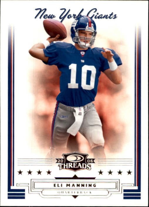 2006 Donruss Threads #117 Eli Manning