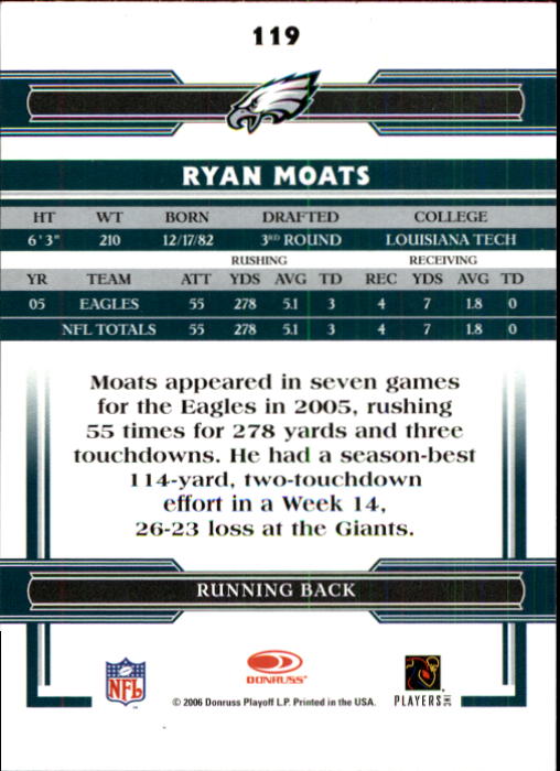 A3093- 2006 Donruss Threads Fb Carte 1-220 + Inserti -si Pick- 15 + Gratis US - Foto 231 di 317