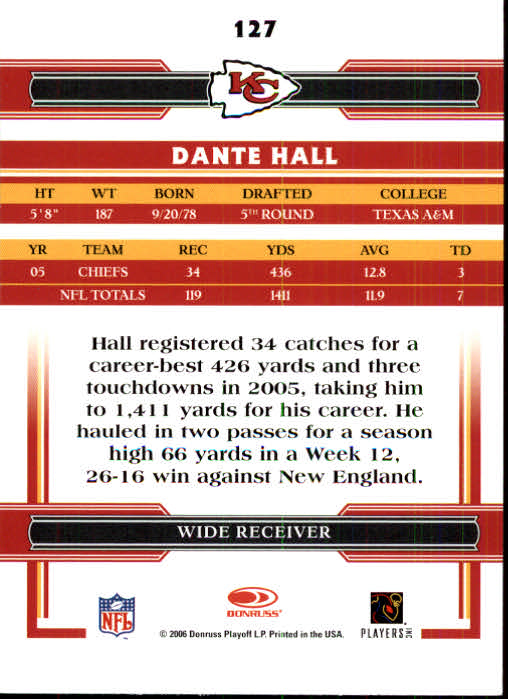 A3093- 2006 Donruss Threads Fb Carte 1-220 + Inserti -si Pick- 15 + Gratis US - Foto 247 di 317