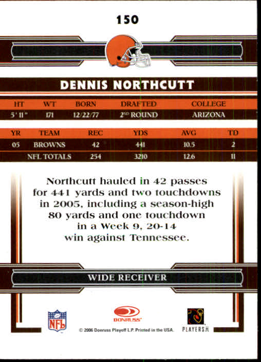 A3093- 2006 Donruss Threads Fb Carte 1-220 + Inserti -si Pick- 15 + Gratis US - Foto 293 di 317