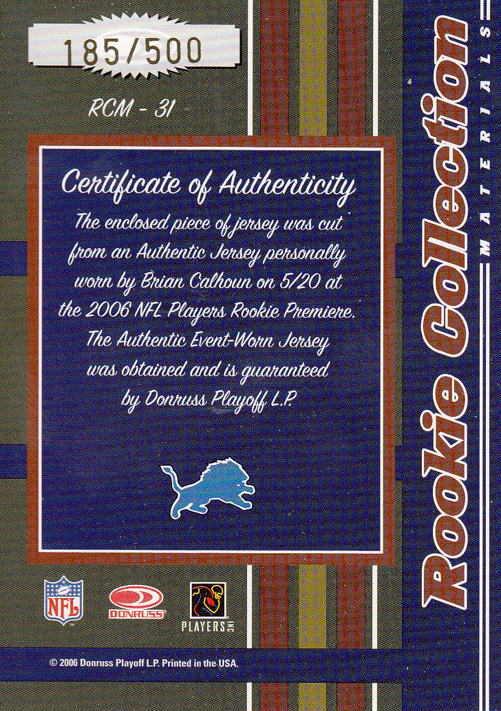A3093- 2006 Donruss Threads Fb Carte 1-220 + Inserti -si Pick- 15 + Gratis US - Foto 310 di 317