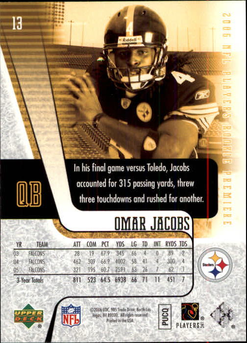B4949- 2006 Upper Deck Rookie Premiere Fb #S 1-30 -du Pick- 15 + Gratis US - Bild 25 von 53