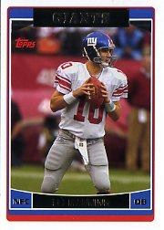 2006 Giants Topps #NYG3 Eli Manning