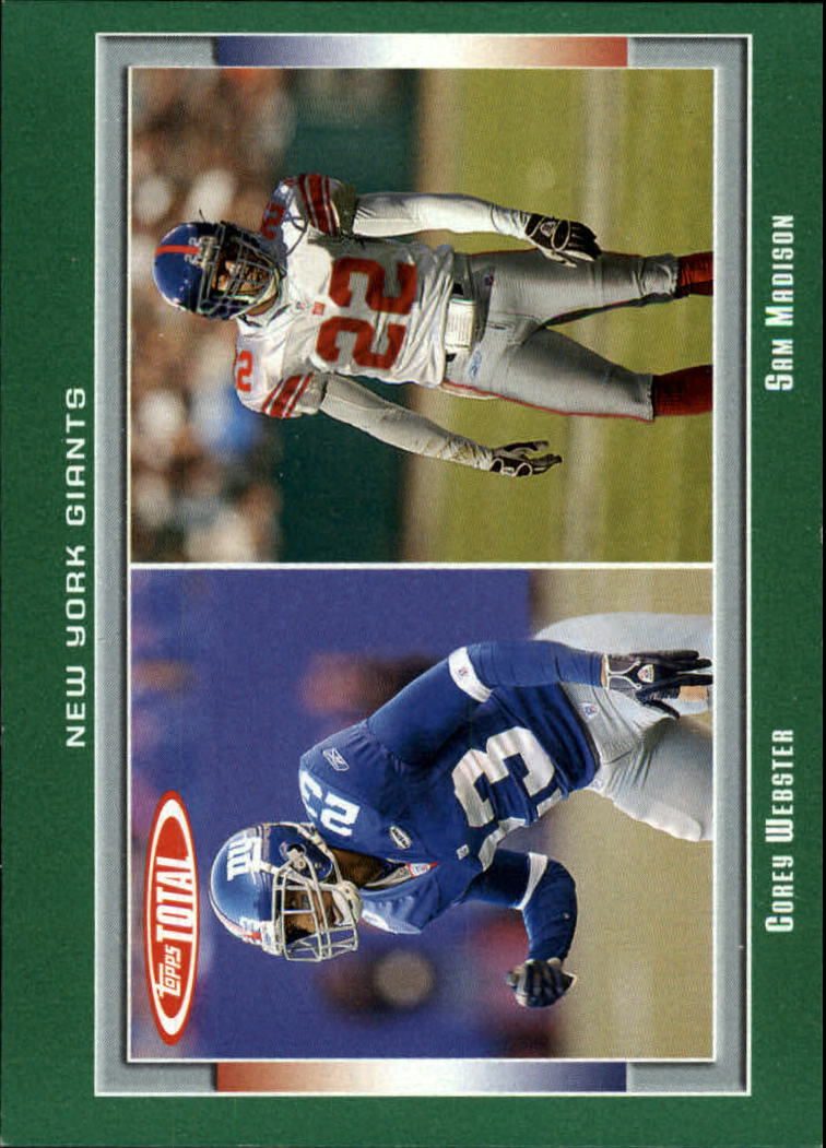 thumbnail image 2 of Pick Your Card! 2006 Topps Total Football Singles (#201-400) - 15+ Cards - Free US Shipping 2 of 5