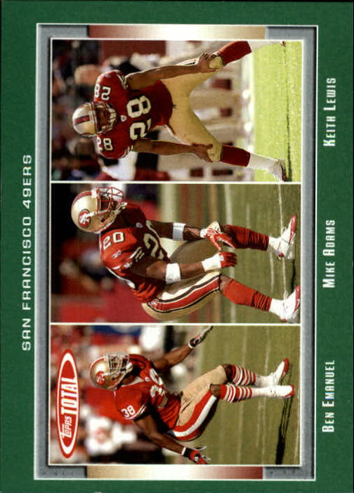 2006 Topps Total Football Card #1-250 - Choose Your Card