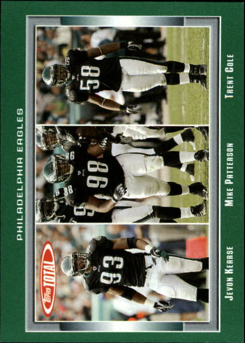 2006 Topps Total #56 Trent Cole/Jevon Kearse/Mike Patterson