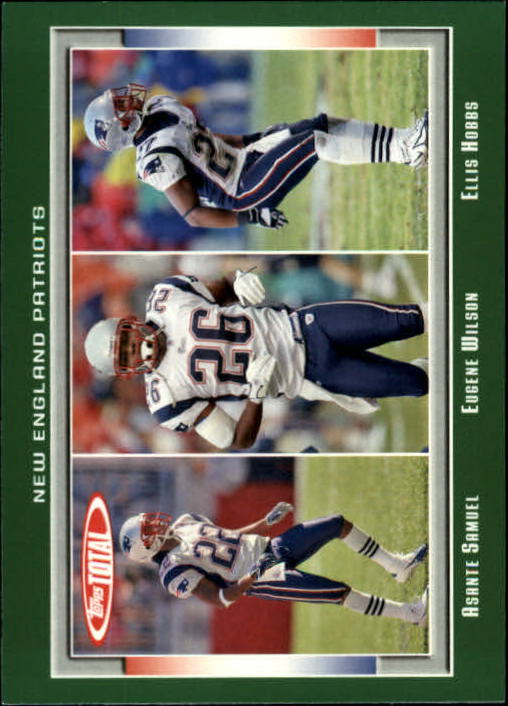 2006 Topps Total #93 Eugene Wilson/Asante Samuel/Ellis Hobbs