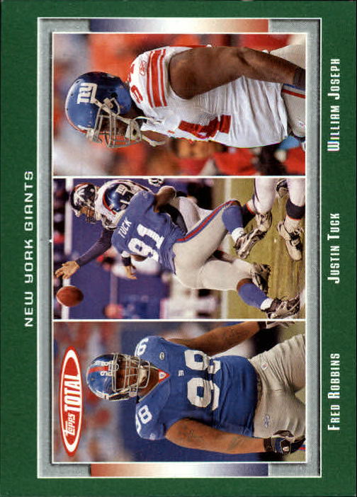 2006 Topps Total Football Card #1-250 - Choose Your Card