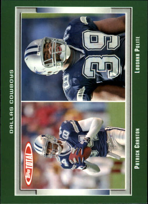 2006 Topps Total Football Card #1-250 - Choose Your Card