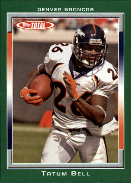 2006 Topps Total Football Card #1-250 - Choose Your Card