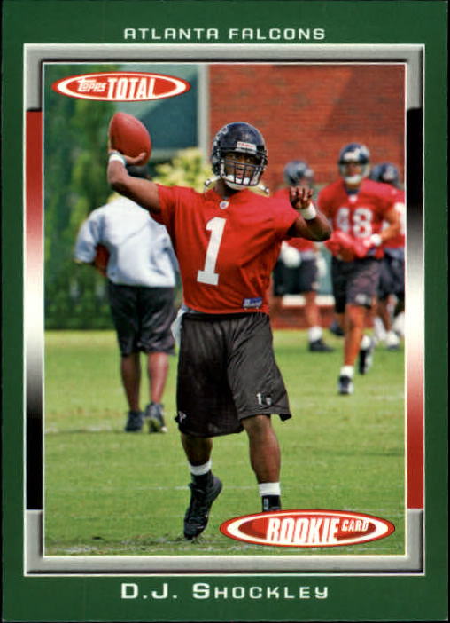 2006 Topps Total #495 D.J. Shockley RC