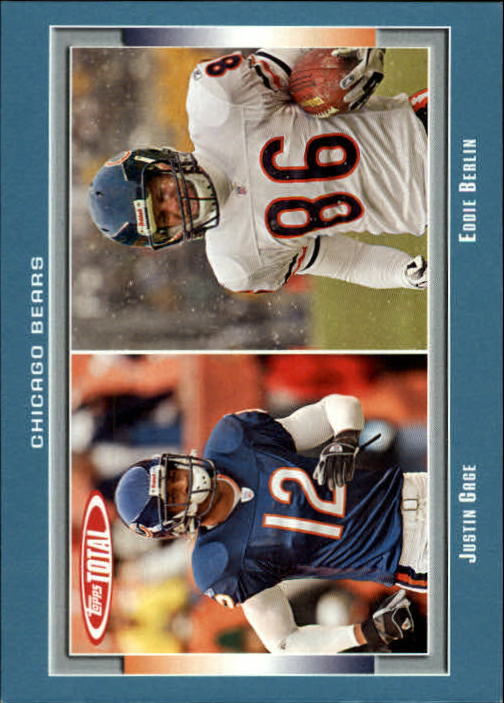 PJ Pope Rookie 2006 Topps Total #549 Chicago Bears