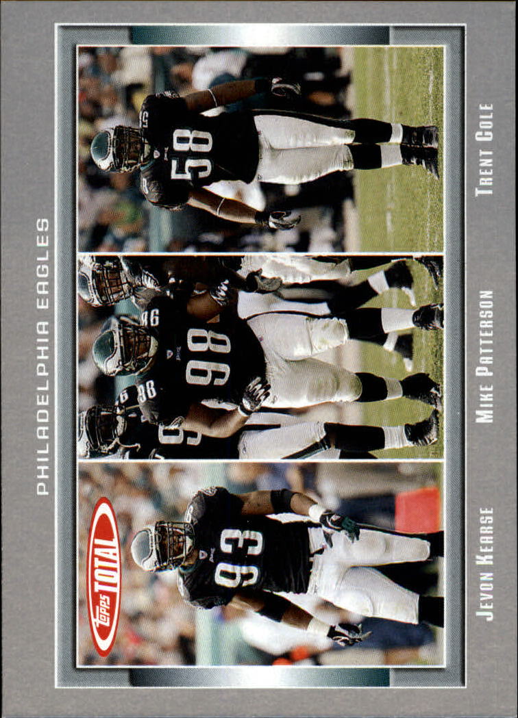 2006 Topps Total Silver #56 Trent Cole/Jevon Kearse/Mike Patterson