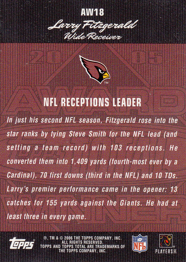 B1210- 2006 Topps Total FB Cards 401-556 +Inserts -You Pick- 15+ FREE US SHIP - Picture 254 of 336