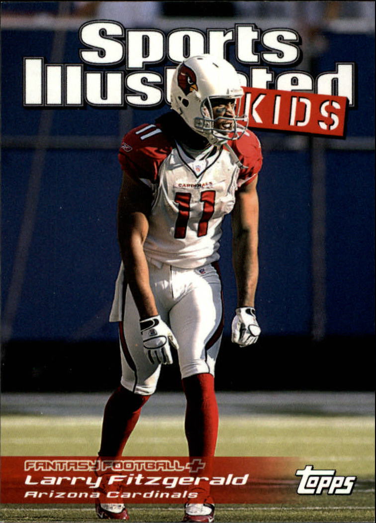 2006 Topps Total Sports Illustrated For Kids #19 Larry Fitzgerald