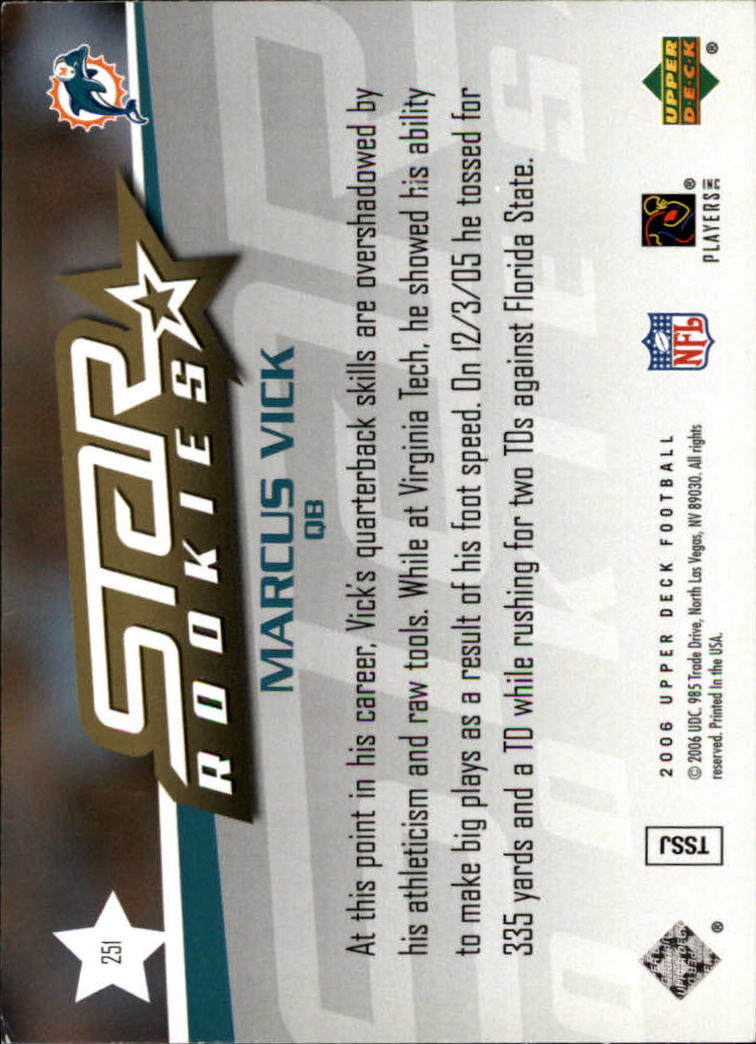 A2099- 2006 Upper Deck FB Card #s 201-275 +Inserts -You Pick- 15+ FREE US SHIP - Picture 3 of 396
