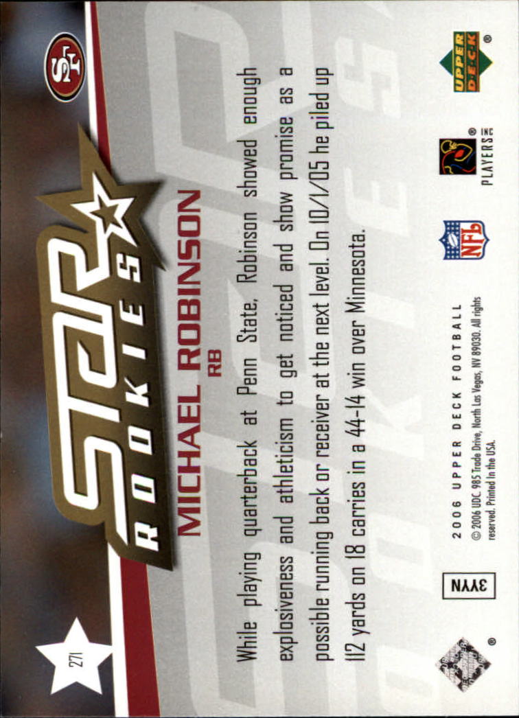 A2099- 2006 Upper Deck FB Card #s 201-275 +Inserts -You Pick- 15+ FREE US SHIP - Picture 43 of 396