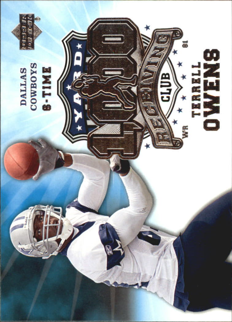 2006 Upper Deck 1000 Yard Receiving Club #1KRETO Terrell Owens - NM-MT