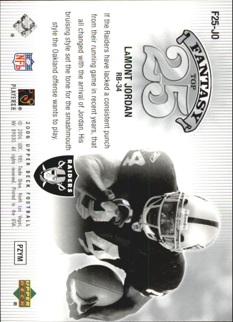 A2099- 2006 Upper Deck FB Card #s 201-275 +Inserts -You Pick- 15+ FREE US SHIP - Picture 302 of 396