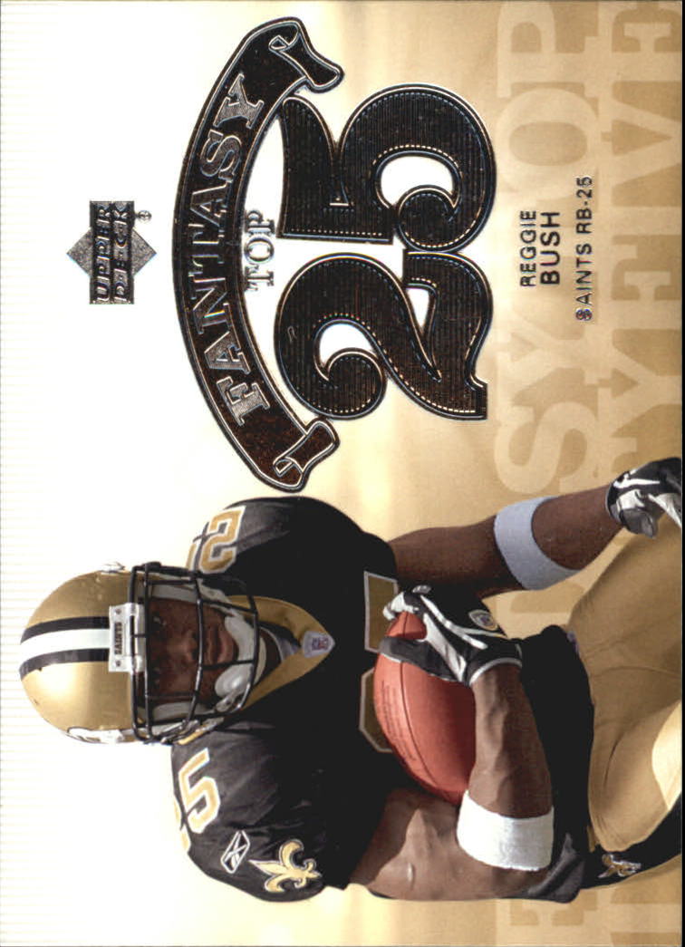 2006 Upper Deck Fantasy Top 25 #F25RB Reggie Bush