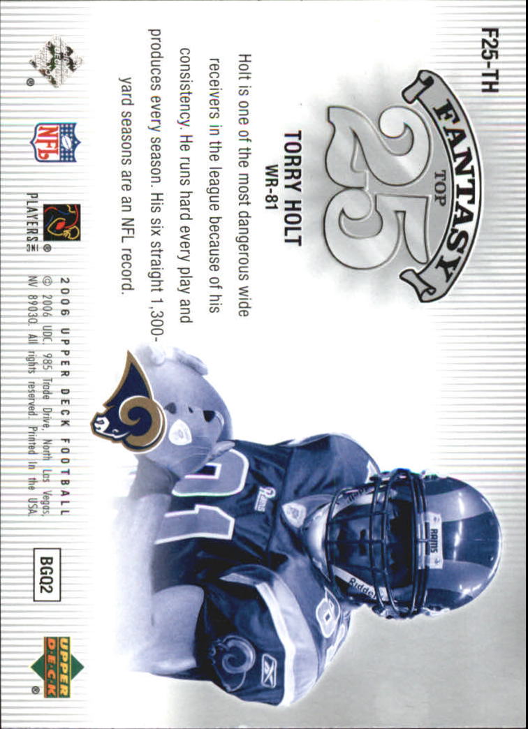A2099- 2006 Upper Deck FB Card #s 201-275 +Inserts -You Pick- 15+ FREE US SHIP - Picture 330 of 396