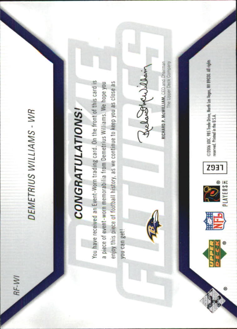 A2099- 2006 Upper Deck FB Card #s 201-275 +Inserts -You Pick- 15+ FREE US SHIP - Picture 394 of 396