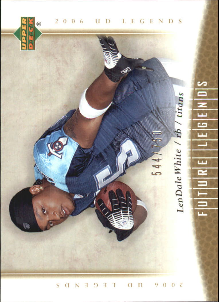 2006 Upper Deck Legends #163 LenDale White RC