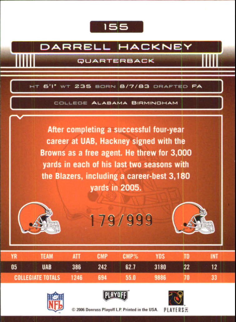 A9391- 2006 Absolute Memorabilia FB 1-253 +Inserts -You Pick- 15+ FREE US SHIP - Picture 88 of 187