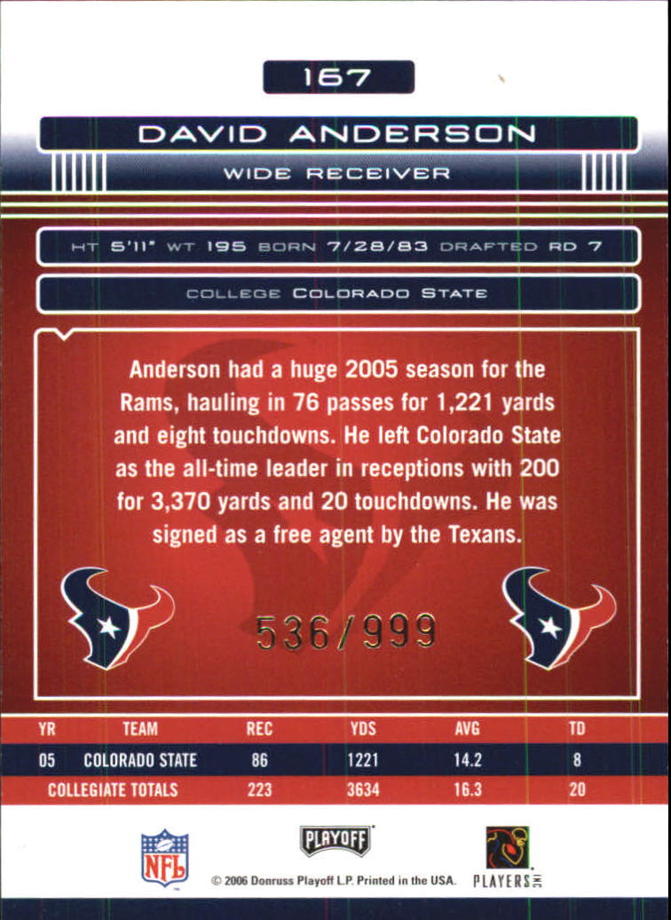 A9391- 2006 Absolute Memorabilia FB 1-253 +Inserts -You Pick- 15+ FREE US SHIP - Picture 92 of 187