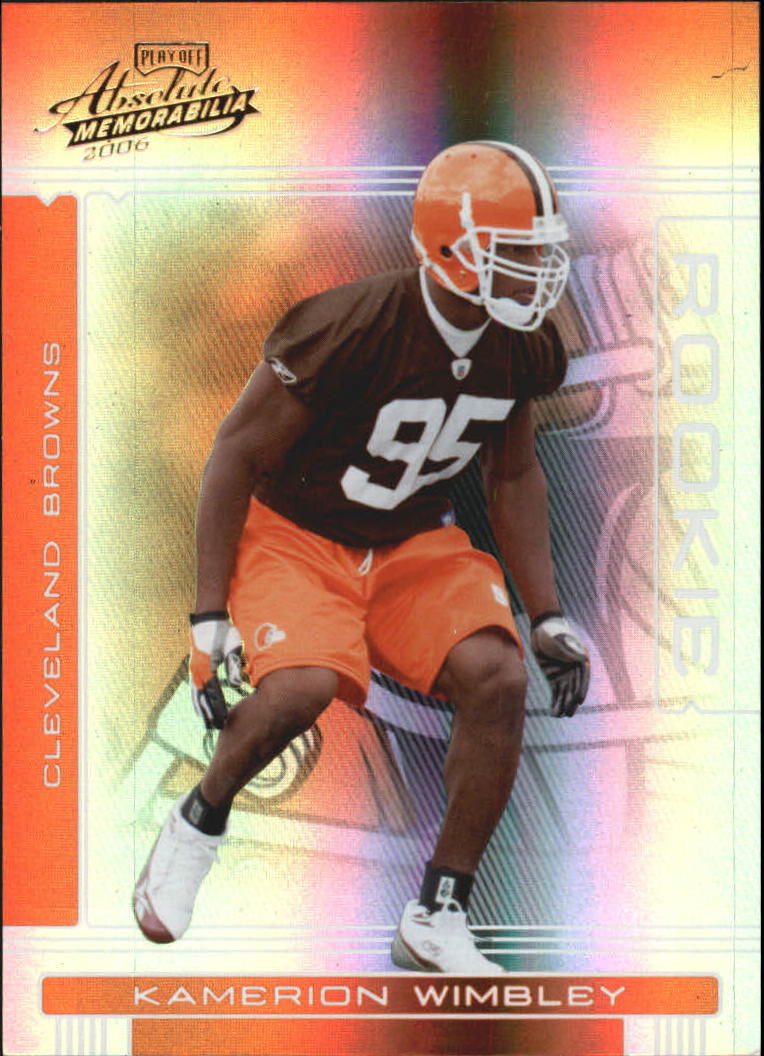 A9391- 2006 Absolute Memorabilia FB 1-253 +Inserts -You Pick- 15+ FREE US SHIP - Picture 95 of 187