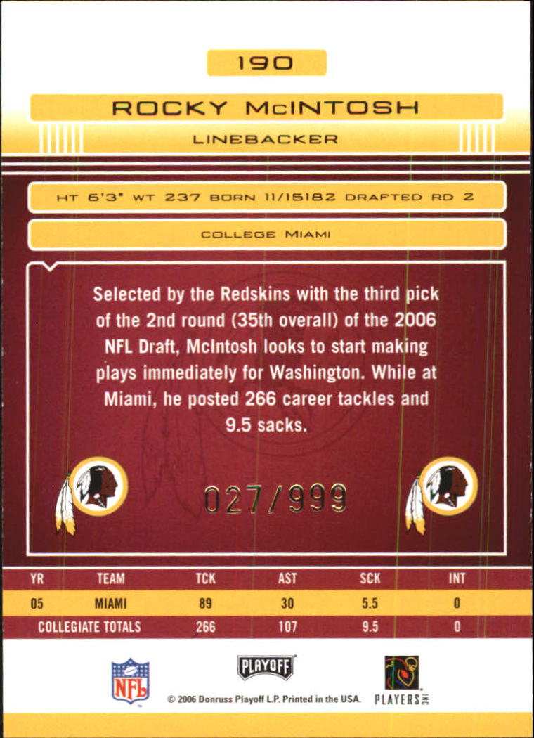 A9391- 2006 Absolute Memorabilia FB 1-253 +Inserts -You Pick- 15+ FREE US SHIP - Picture 100 of 187