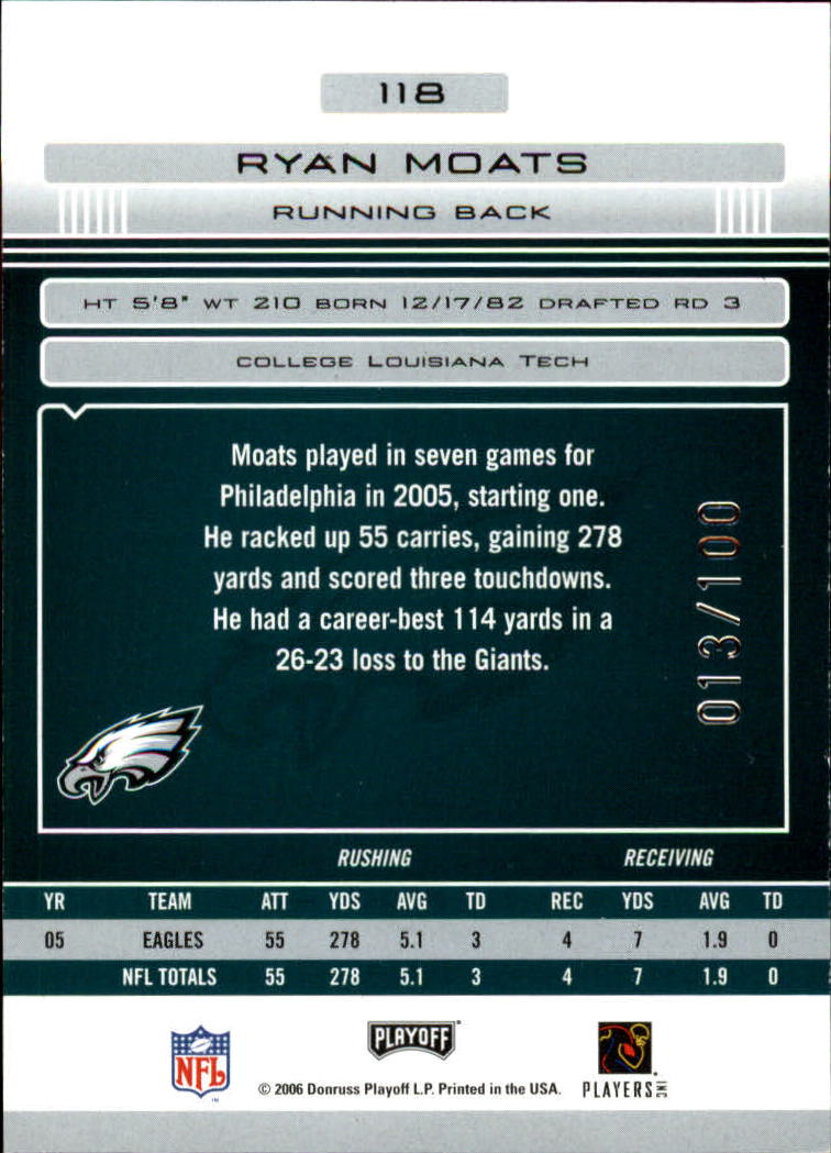 A9391- 2006 Absolute Memorabilia FB 1-253 +Inserts -You Pick- 15+ FREE US SHIP - Picture 165 of 187