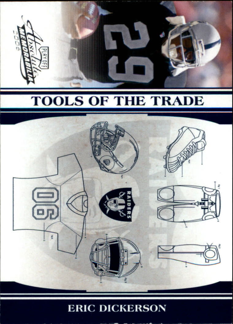 2006 Absolute Memorabilia Tools of the Trade Blue #57 Eric Dickerson