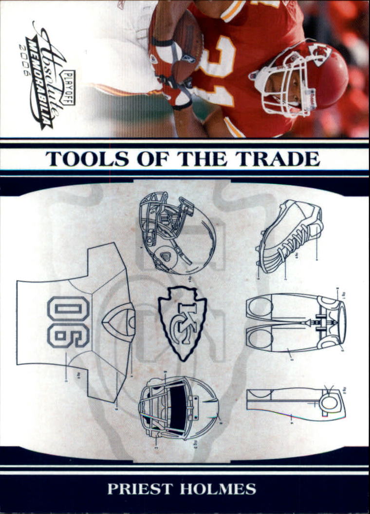 2006 Absolute Memorabilia Tools of the Trade Blue #108 Priest Holmes