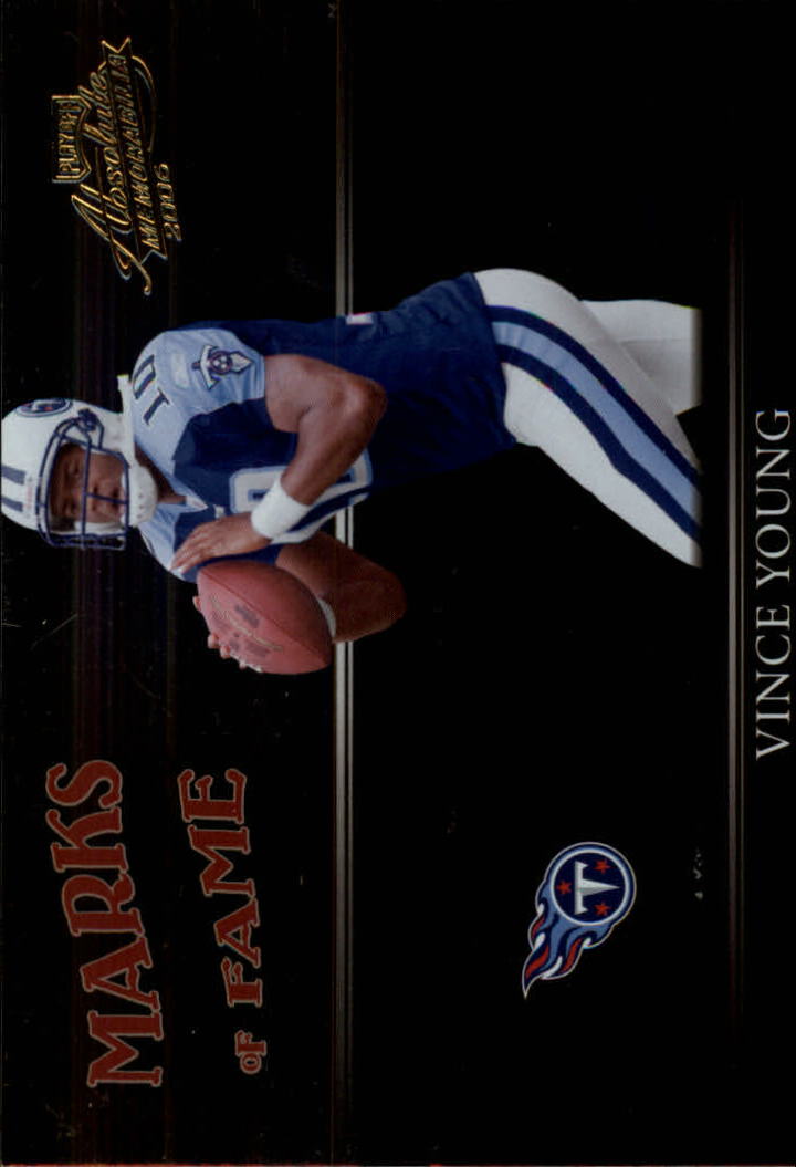 2006 Absolute Memorabilia Marks of Fame Gold #26 Vince Young