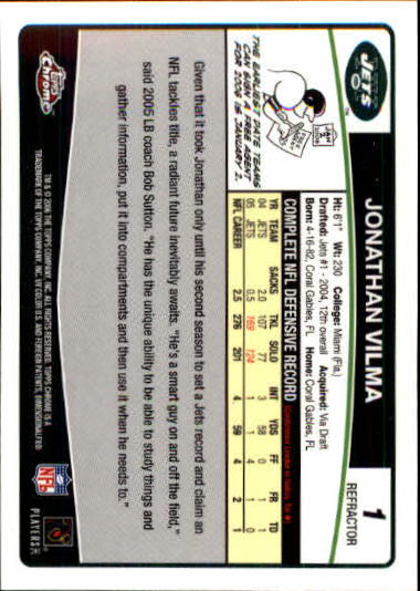 A0893- 2006 Topps Chrome FB Cards 251-275 +Inserts -You Pick- 15+ FREE US SHIP - Picture 115 of 317