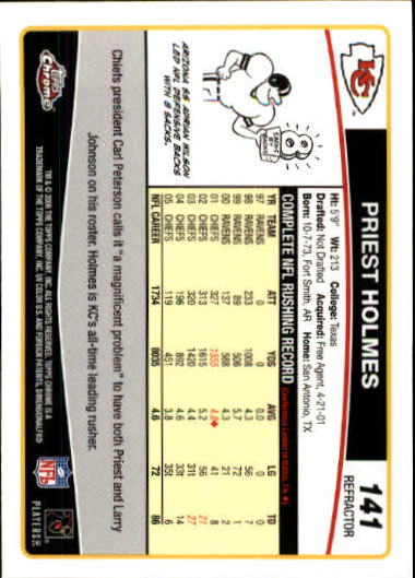 A0893- 2006 Topps Chrome FB Cards 251-275 +Inserts -You Pick- 15+ FREE US SHIP - Picture 93 of 317